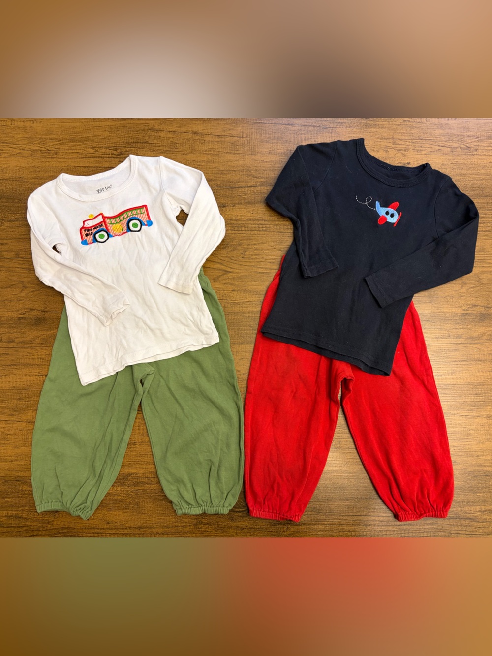 Baby Luigi Bloomer Pants & Embroidered Shirts